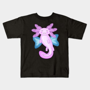 Angel axolotl Kids T-Shirt